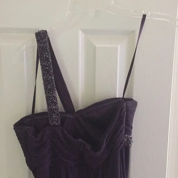 NWOT Caché purple cocktail dress shoulder strap. - Picture 3 of 4